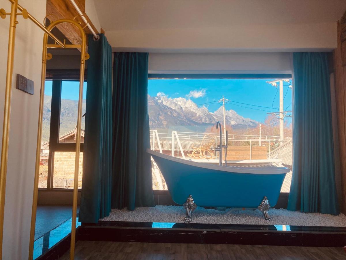 玉龙白沙普宿客栈 Lijiang (Yunnan) Exterior foto