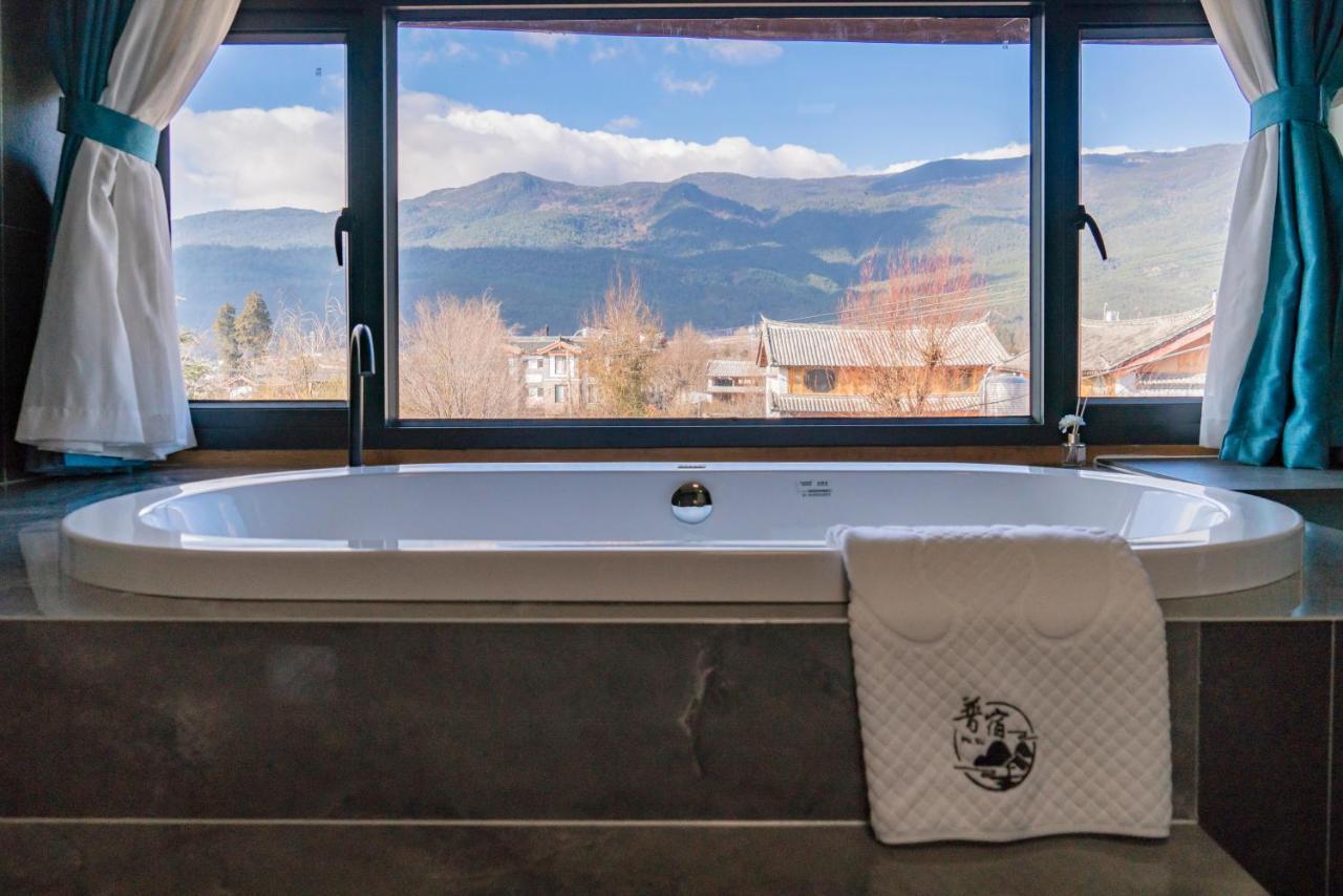 玉龙白沙普宿客栈 Lijiang (Yunnan) Exterior foto