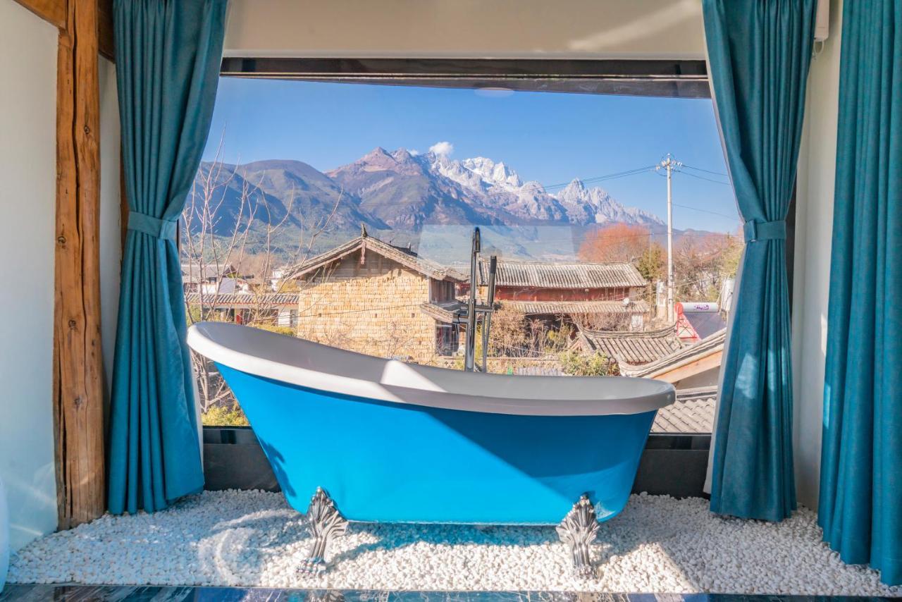 玉龙白沙普宿客栈 Lijiang (Yunnan) Exterior foto
